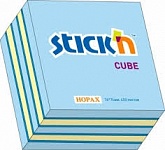 Картинка Блок самоклеящийся бумажный Stickn Hopax 21340