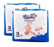 Картинка Детские подгузники Cheris размер М (6-11 кг) (52 шт)