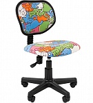 Картинка Компьютерное кресло CHAIRMAN Kids 106 (черный/котики)