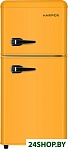Картинка Холодильник Harper HRF-T140M (оранжевый)