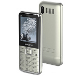 Картинка Мобильный телефон Maxvi P16 (серебристый)