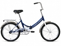 Картинка Велосипед FORWARD Arsenal 20 1.0 (рама 14, синий/белый, 2021)