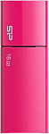Картинка Флеш-память Silicon-Power Ultima U05 16GB Pink (SP016GBUF2U05V1H)
