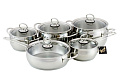 Набор кастрюль Кухар Магнолия Классика КМ1-035С