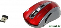 Картинка Компьютерная мышь Defender Accura MM-965 Wireless Optical Mouse (красный)