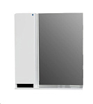 Картинка АВН Шкаф с зеркалом Бергамо 70 [47.05-01]