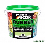 Картинка Краска Super Decor Rubber 3 кг (№20 фисташка)