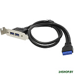 Картинка Планка портов USB Espada EBRT-2USB3LOW
