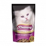 Картинка Консервированный корм для кошек Chammy мясное ассорти в соусе (85 г)