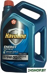 Картинка Моторное масло Texaco Havoline Energy 5W-30 4л