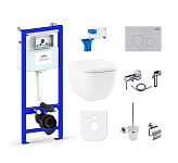 Картинка Унитаз Lavinia Boho Relfix One 10 в 1 98010019 (матовый пластик)