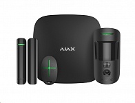 Картинка Набор умного дома Ajax StarterKit Cam Plus (черный)
