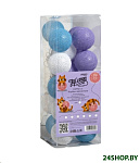 Картинка Тайские фонарики Luazon Нить Клубки Бирюзово-розовые 3590720 (белый)