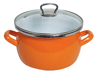Картинка Кастрюля Завод Сантэкс 1-2430111 (оранж)