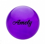 Картинка Мяч Amely AGB-102 19 см (фиолетовый)