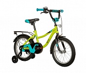 Картинка Детский велосипед Novatrack Wind 16 2022 163WIND.GN22 (зеленый)