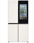 Картинка Холодильник LG GR-X24FQEKM (бежевый/черный)