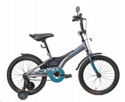 Картинка Велосипед Black Aqua Sharp 16 KG1610 со светящимися колесами (морская волна)