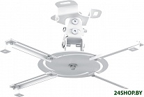 Картинка Кронштейн для проектора HOLDER PR-103-W макс.20кг потолочный поворот и наклон (белый)