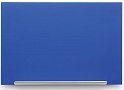 Магнитно-маркерная доска NOBO Diamond Glass Board Magnetic 993x559 (синий)