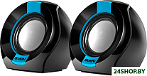 Картинка Компьютерная акустика SVEN 150 Black-Blue