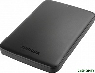 Картинка Внешний жесткий диск TOSHIBA Canvio Basics 500GB Black (HDTB305EK3AA)
