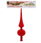 Картинка Елочная верхушка Серпантин глянец (красный) 201-0599