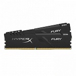 Картинка Оперативная память HyperX Fury 2x8Gb KIT DDR4 DIMM HX437C19FB3K2/16
