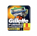 Картинка Сменное лезвие Gillette Fusion5 Proglide Power (8 шт)