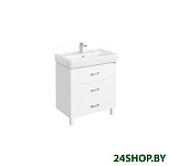 Картинка Тумба с умывальником Акватон Америна 80 М (1A1691K1AM010)