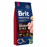 Картинка Сухой корм для собак Brit Premium by Nature Adult L 15 кг