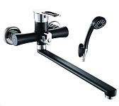 Картинка Смеситель Эверест B22-274F (черный)