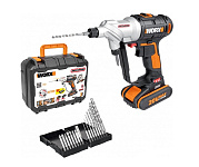 Картинка Шуруповерт Worx WX176.2 (с 1-им АКБ, кейс)