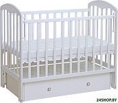 Картинка Детская кроватка Фея 328 белый