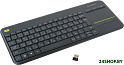 Клавиатура Logitech Wireless Touch Keyboard K400 Plus Black (920-007147)