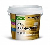 Картинка Лак Farbitex Profi Wood алкидный пентафталевый 3 л (высокоглянцевый)