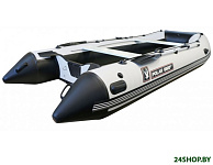 Картинка Надувная лодка Polar Bird Merlin PB-385M ПБ64 НДНД (черный/белый)