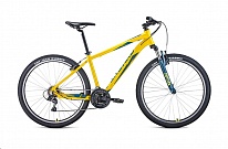 Картинка Велосипед Forward Apache 27.5 1.0 р.19 2021 (желтый)