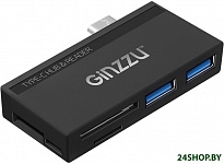 Картинка USB-хаб Ginzzu GR-864UB