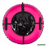 Картинка Тюбинг Snowstorm BZ-90 FULL PINK W112921 (90 см, розовый с черным)