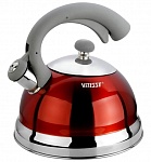 Картинка Чайник со свистком Vitesse VS-1116 (красный)