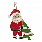 Картинка Елочная игрушка Erich Krause Decor Санта с елкой (47749)