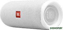 Картинка Беспроводная колонка JBL Flip 5 (белый)