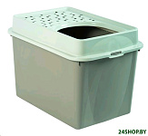 Картинка Туалет-домик Rotho Top Entry Eco Berty 4004607422 (капучино)