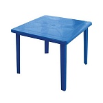 Картинка Стол квадратный Стандарт Пластик Групп 130-0019 (синий)