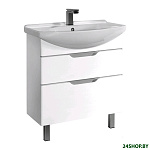 Картинка Мебель для ванных комнат Dreja Тумба под умывальник Laguna Plus 75 [99.0106]