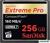 Картинка Карта памяти SanDisk Extreme Pro CompactFlash 256GB (SDCFXPS-256G-X46)
