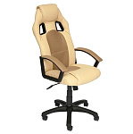 Картинка Кресло TetChair Driver (бежевый/бронзовый)