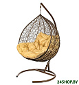 Подвесное кресло BiGarden Gemini (коричневый/бежевый)