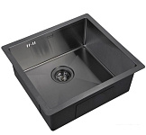 Картинка Кухонная мойка ZorG PVD 4844 (графит)